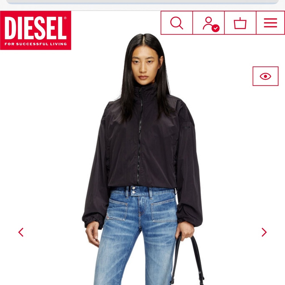 Rare, Diesel super low waist jeans HUSHY